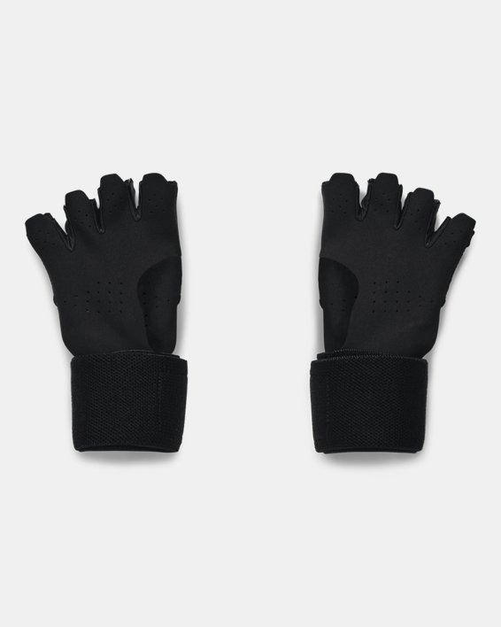 Unisex UA Grippy Gloves in Black image number 1